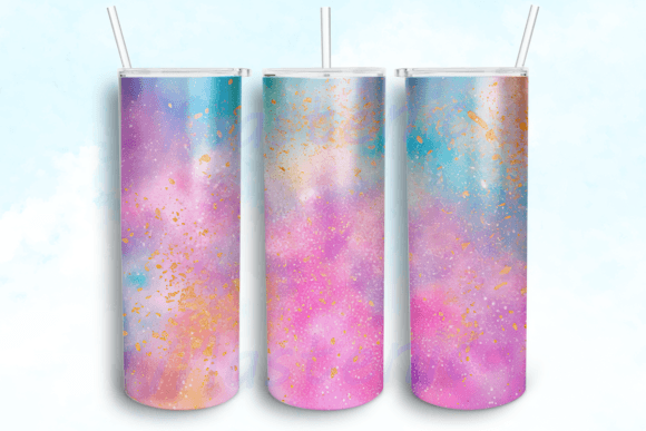 Pink Glitter 20oz Skinny Tumbler PNG: Graphics for Crafts