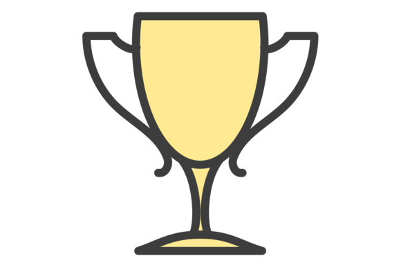 Winner Cup Graphics for Crafts
